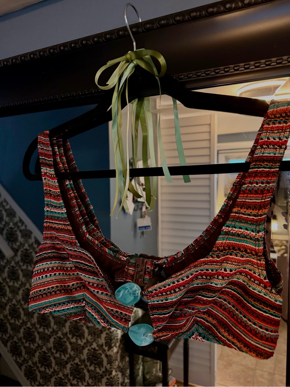 ASOS Design Crochet Bikini Top